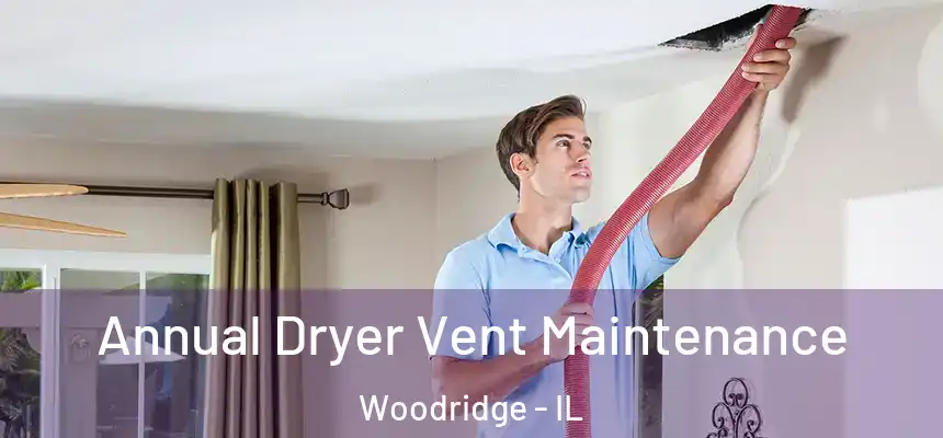 Annual Dryer Vent Maintenance Woodridge - IL